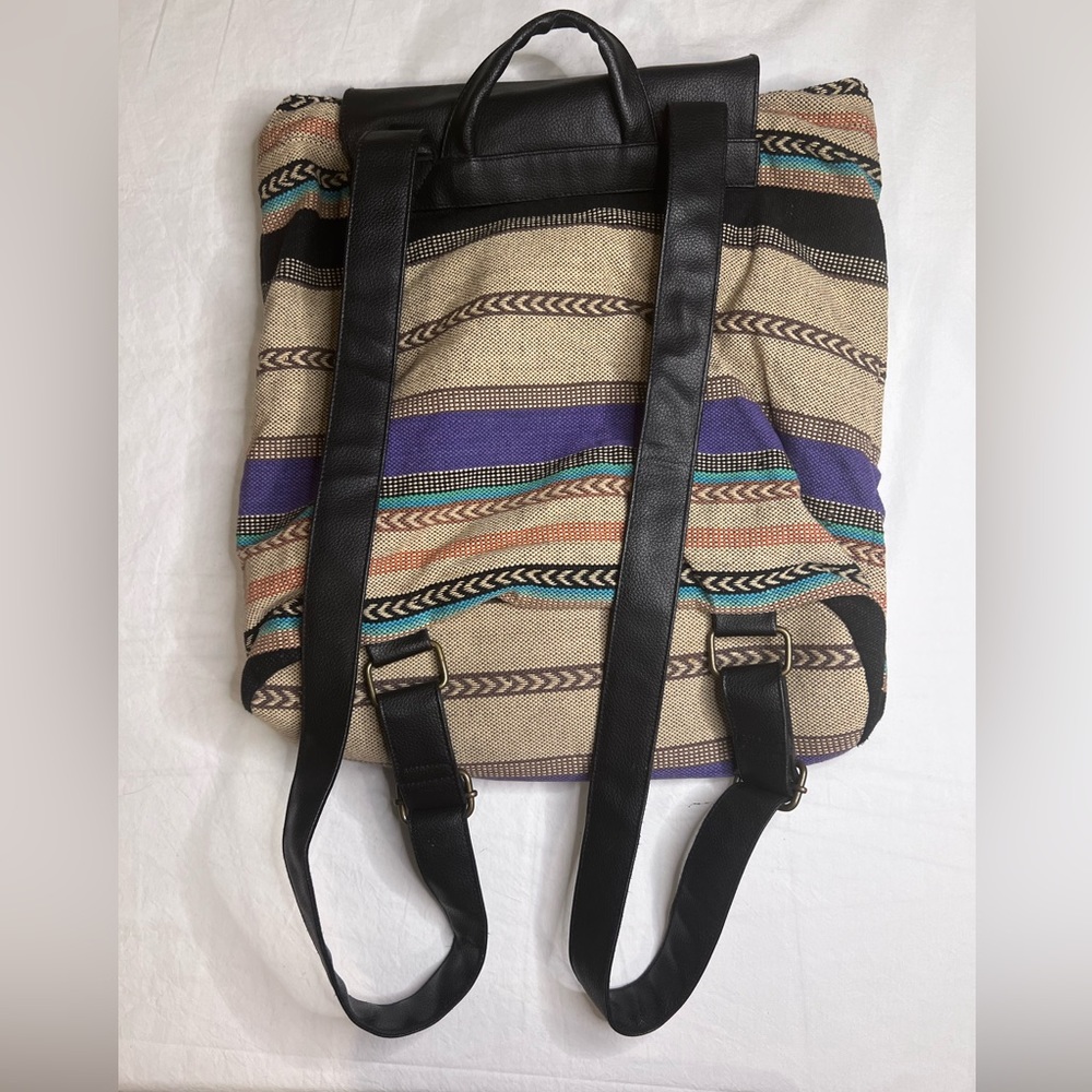 Element Woven Canvas Drawstring Backpack - image 3